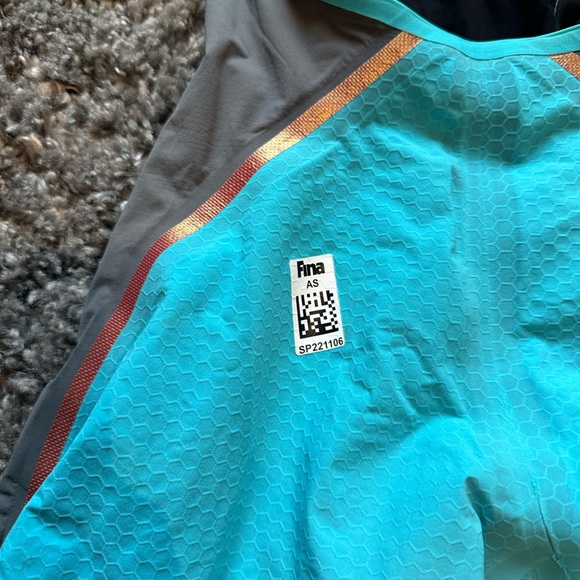 Aquabeam LZR Intent Speedo Tech Suit Womens Open Back Size 25 - Picture 4 of 6